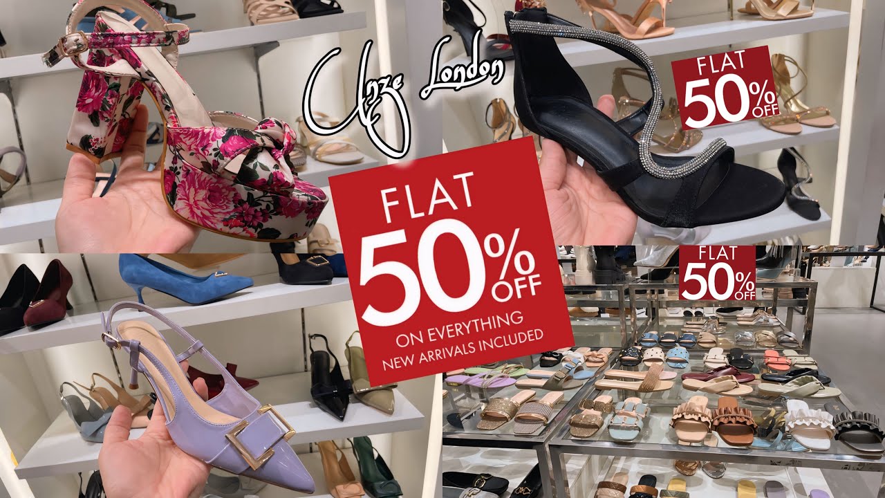 Unze London Flat 50% Sale Starts || Flat 50% Off Shoes & Bags || 13-Nov-2024