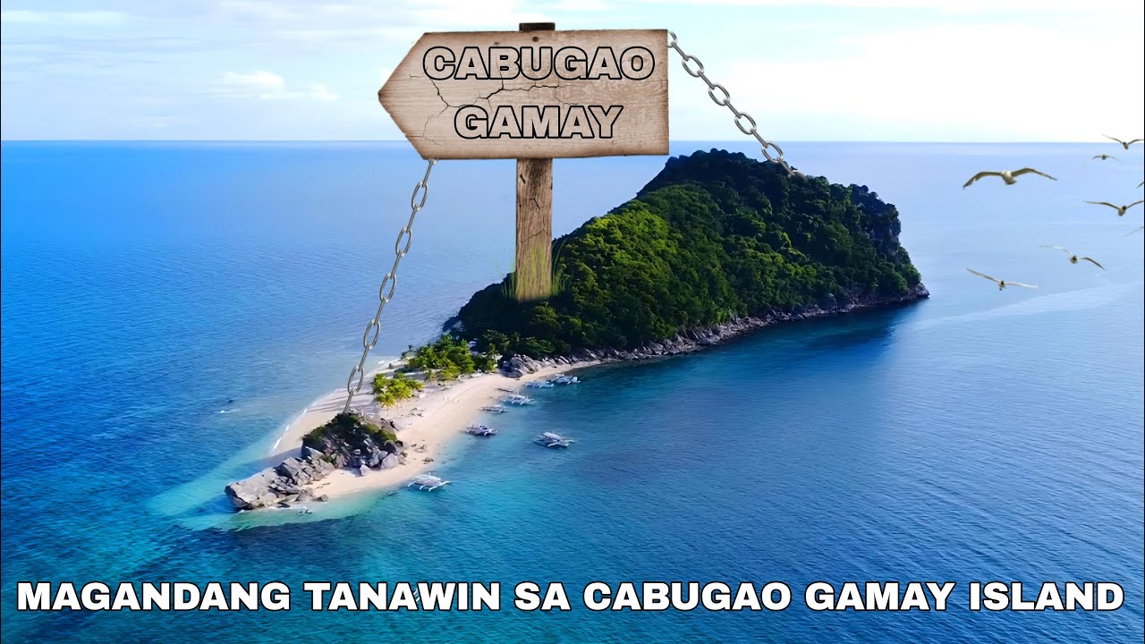 CABUGAO GAMAY ISLAND IN GIGANTES ISLAND ILOILO | MAGANDANG TANAWIN SA ISLA DE GIGANTES ILOILO
