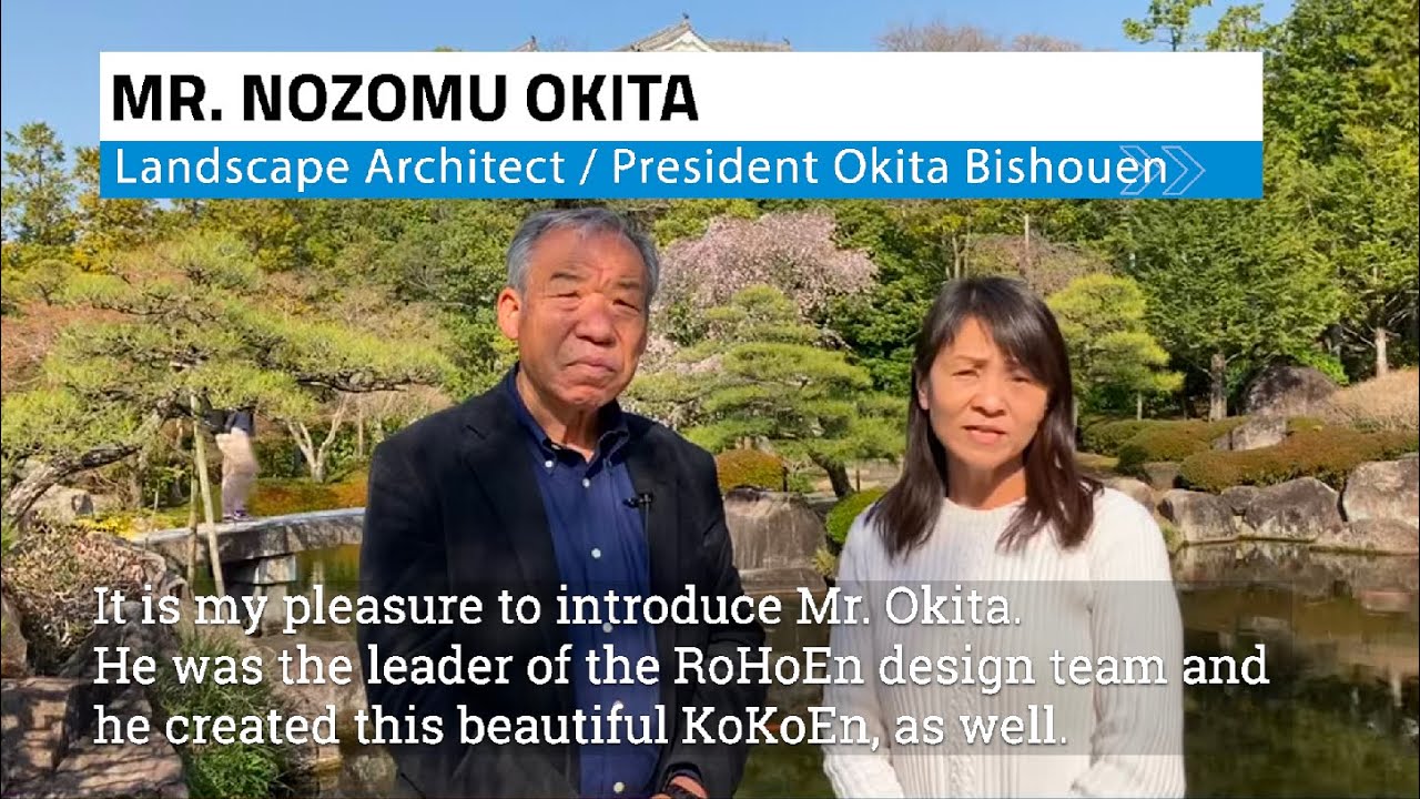 RoHoEn Design Concept History by Mr. Okita -  Japanese Friendship Garden of Phoenix
