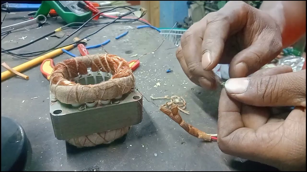 table fan coil repair in hindi ।।sec table fan coil repairing