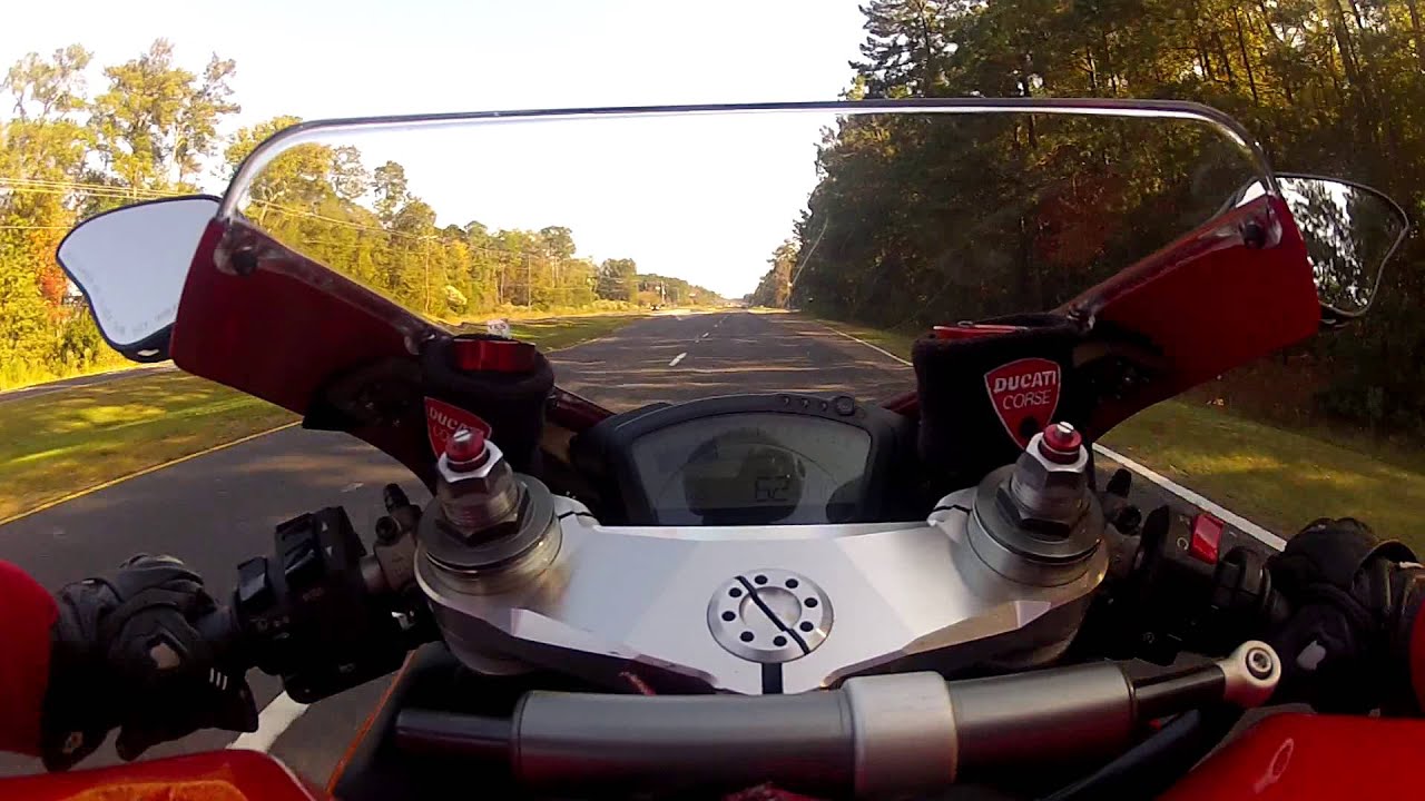 First GoPro ride on my ducati 1198
