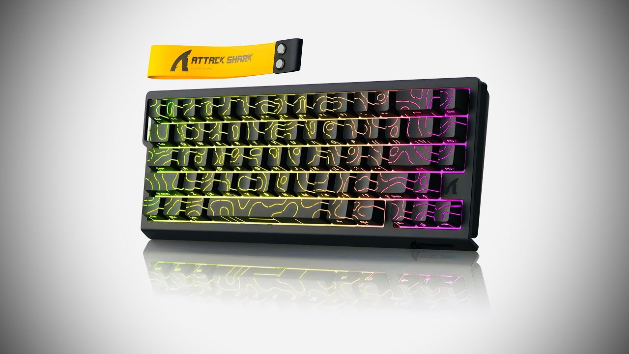 The &ldquo;$40&rdquo; Wooting Clone. (Attack Shark X68 HE)