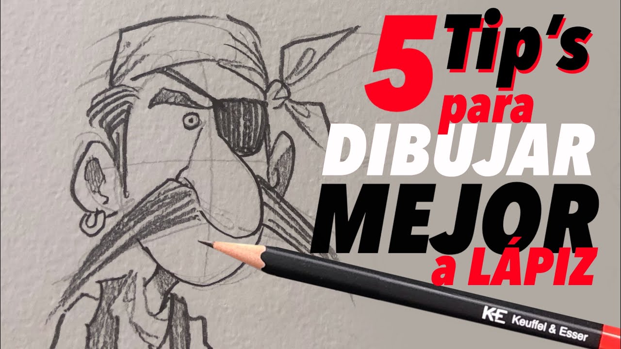 5 TIPS para dibujar mejor A LÁPIZ