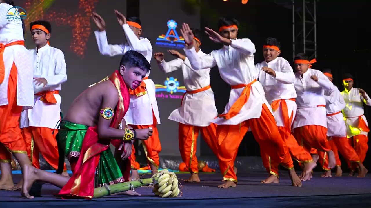 Grade 8 Hanuman Dance Performance - Day 2 | Aadyotsava 2025-26 at Aadya Academy-The World School