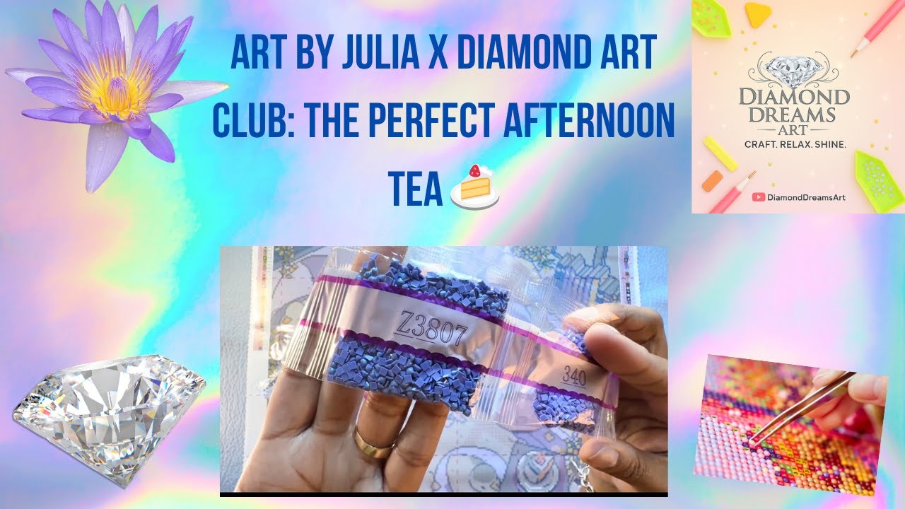 Art By Julia x Diamond Art Club: Идеальное послеобеденное чаепитие 🍰