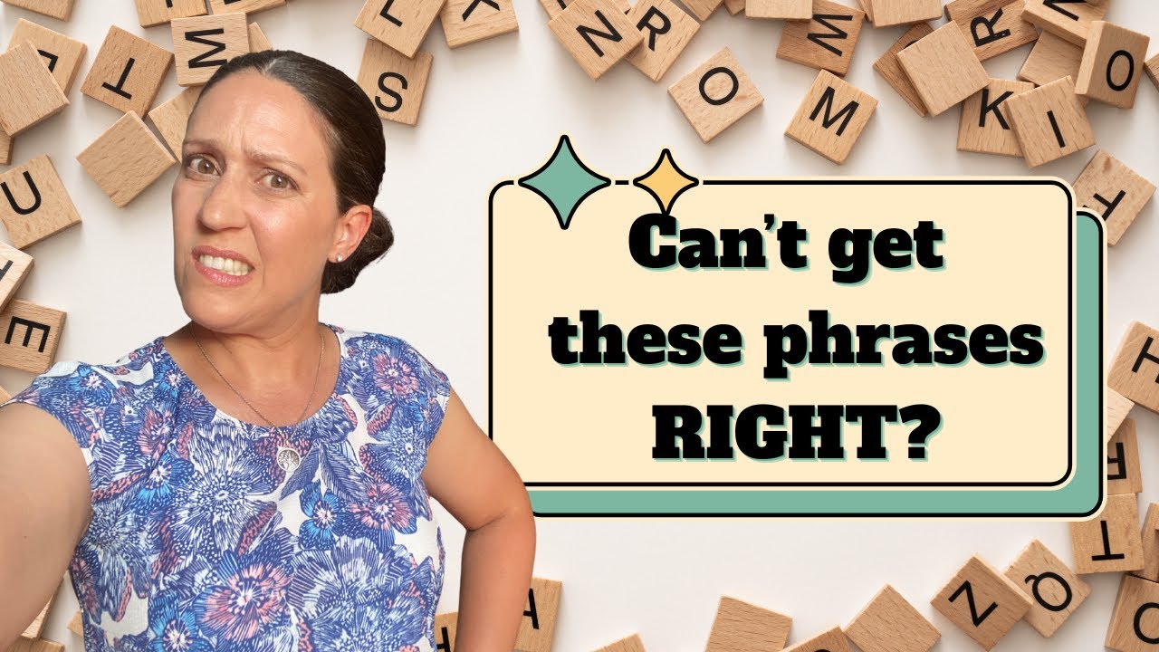 10 Everyday English Idioms you're probably saying WRONG!