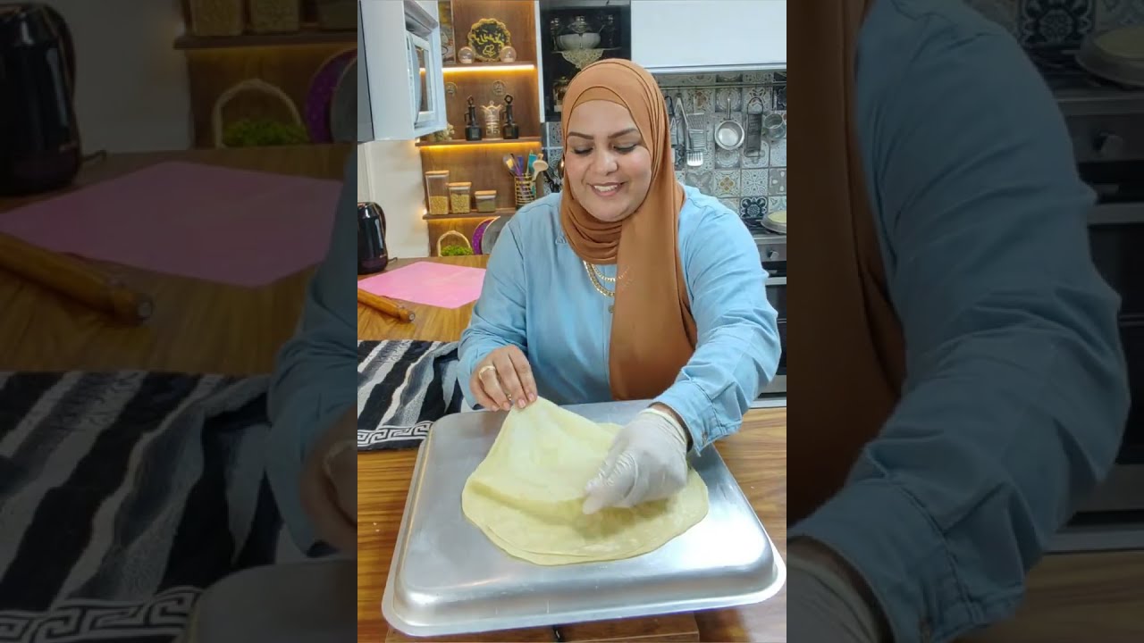 اوعي تكوني لسه بتشتريه بدقيق ومايه هتعمليه🙃الرقاق الطري بأسهل وأسرع طريقه