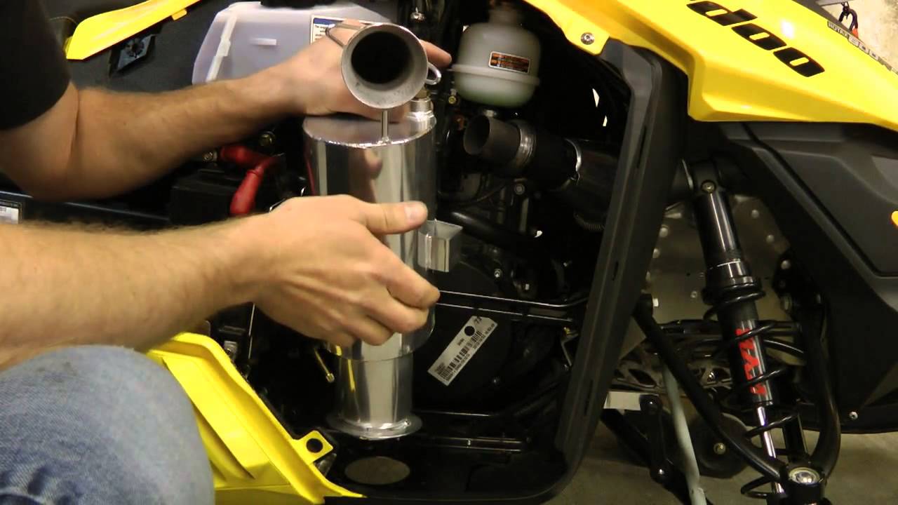HPS Ski-Doo E-Tec Silencer (CAN) install