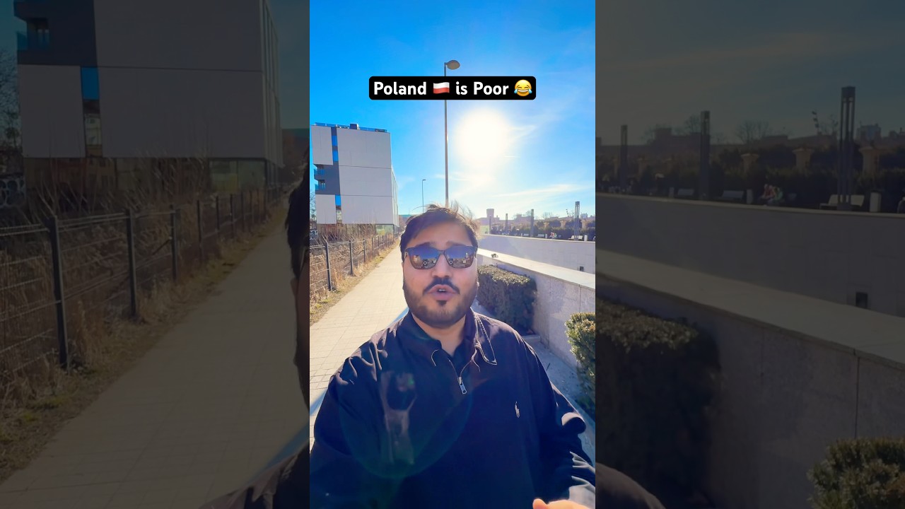 Poland 🇵🇱 is Poor 😂? #poland #wroclaw #polska #europe #indianinpoland #immigrants
