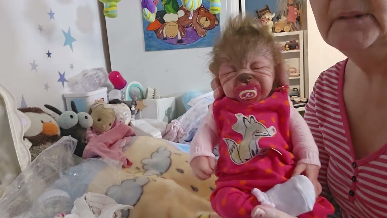 Vollsilikon Baby Lupo wird reisefertig gemacht 🥰😍🥰