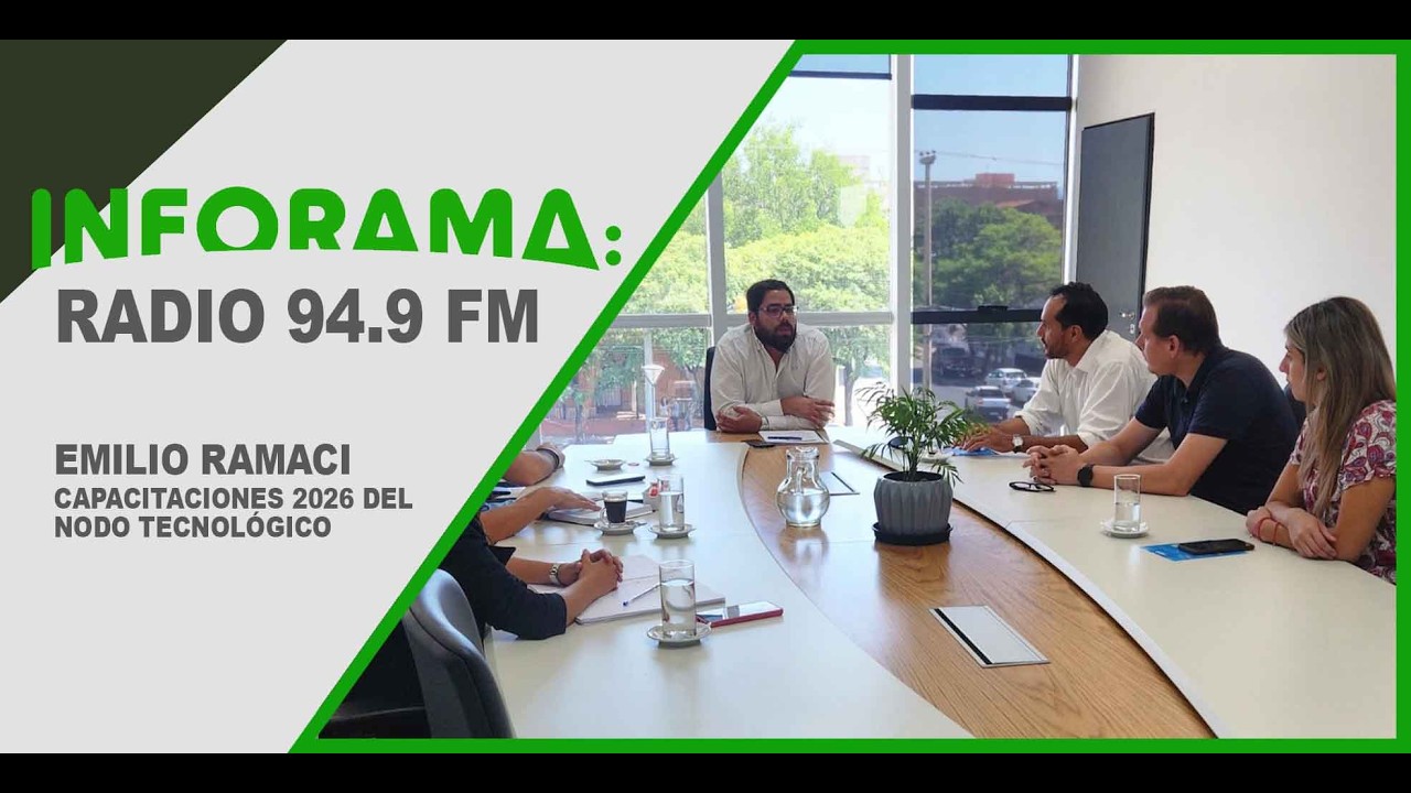 🎥 EMILIO RAMACI – CAPACITACIONES 2026 DEL NODO TECNOLÓGICO | CATAMARCA A DIARIO