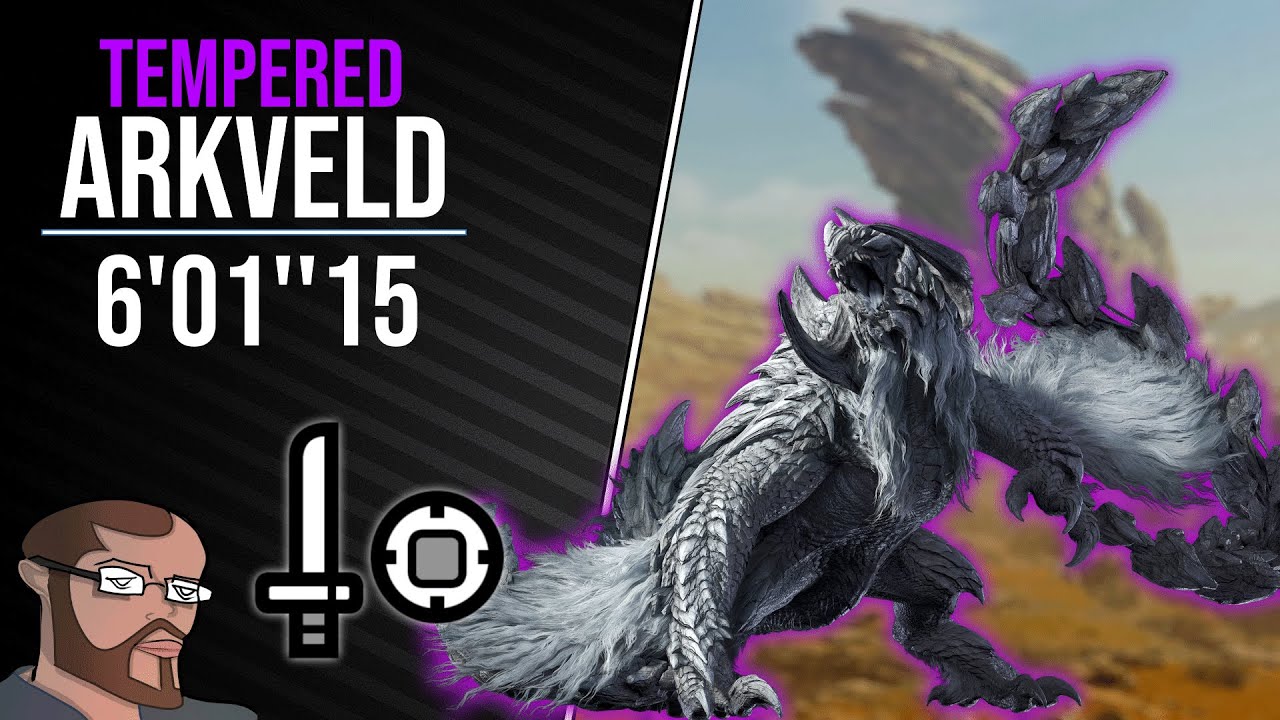 MH Wilds | Tempered Arkveld Solo (Sword and Shield | SnS) - 6'01''15