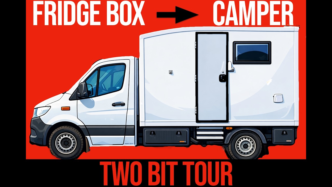 Fridge Van to Freedom 🚐 Inside Our Off-Grid Camper Conversion (Full Tour)