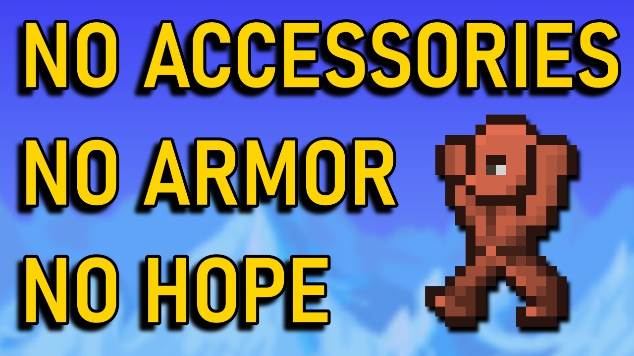 Beating Calamity Naked | Pre-Hardmode