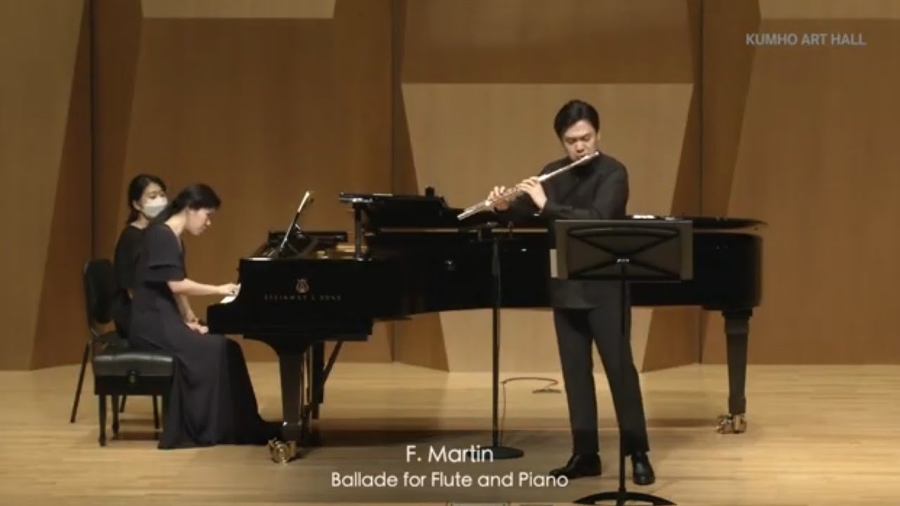 Frank Martin - Ballade for Flute and Piano 플루트 이상훈
