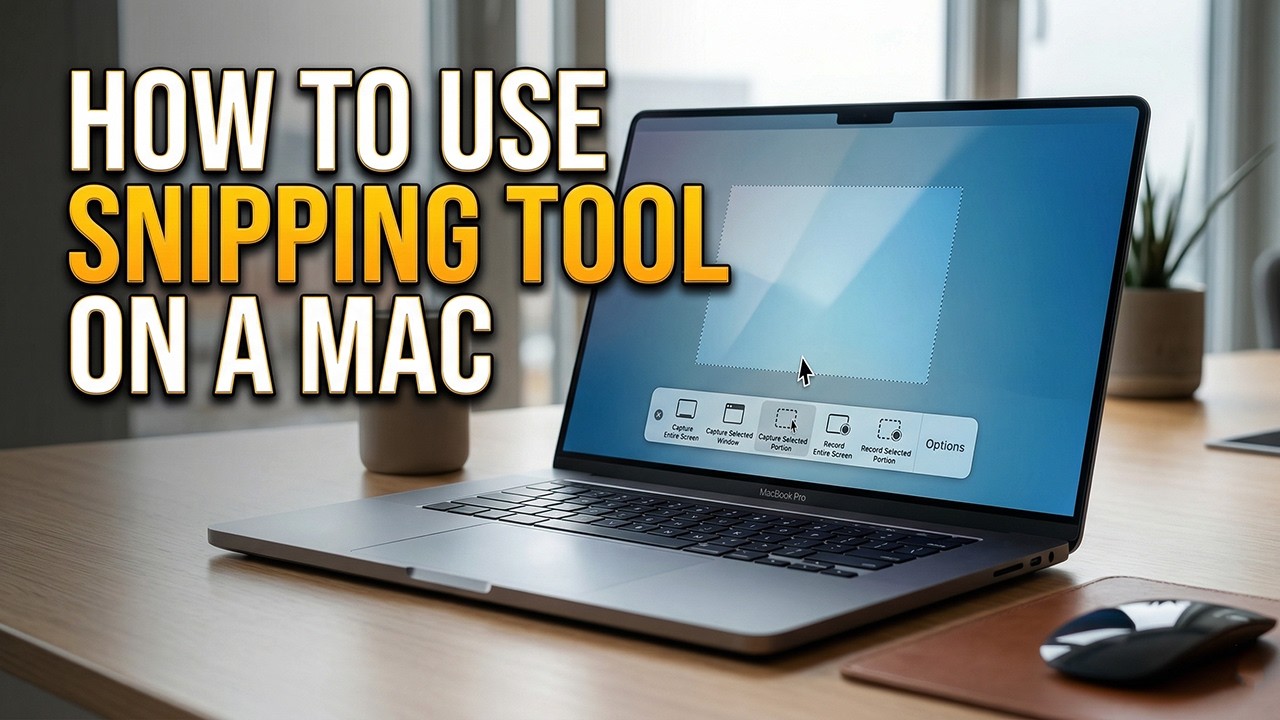 How to Use Snipping Tool on a Mac | Built-in Screenshot App Tutorial (2026)