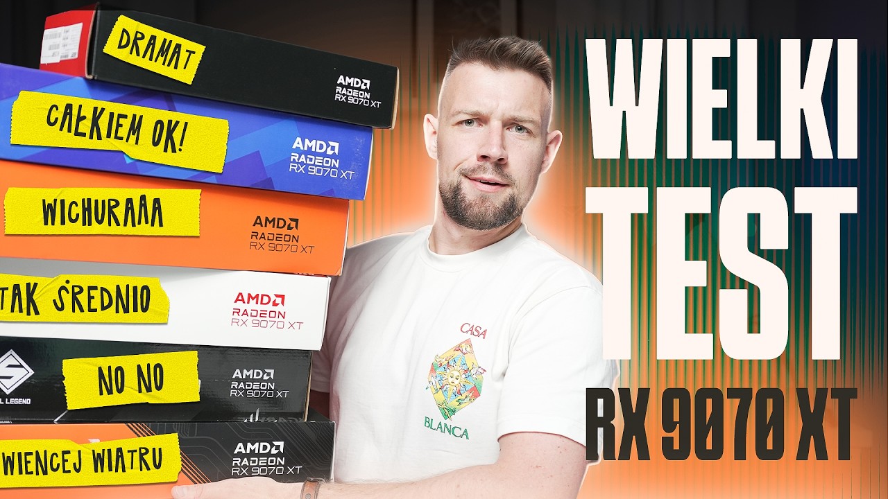 WIELKI TEST RX 9070 XT!