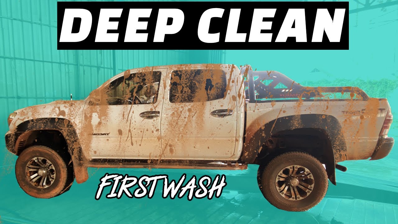 Deep cleaning Toyota Truck - Auto Detailing Tacoma