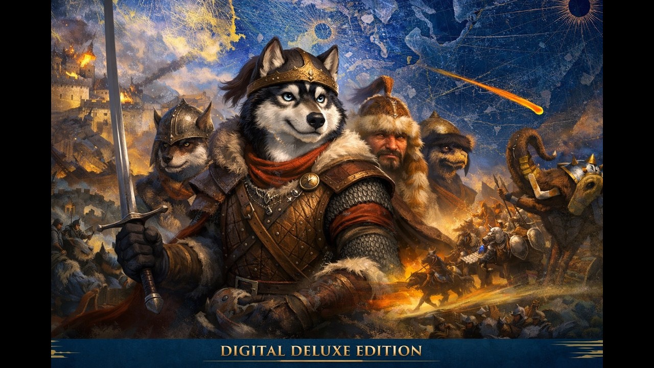 Age of Empires IV: Anniversary Edition: Part 01 🐺❄️ | Kiba Snowpaw Builds an Empire (RTS Gameplay)