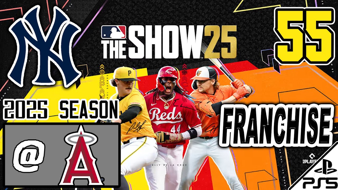 MLB The Show 25 | FRANCHISE | 2025 | #55 | at Los Angeles Angels (2/10/26)