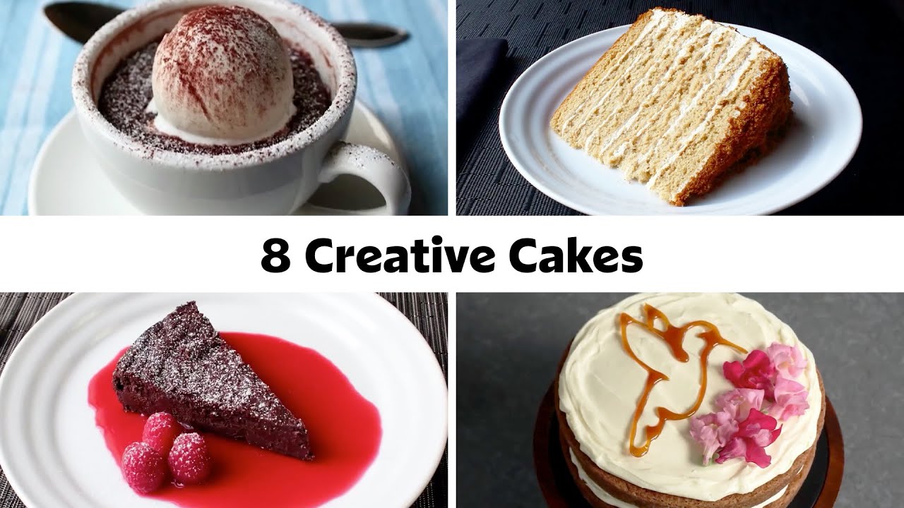 8 Cakes from Easy to Challenging