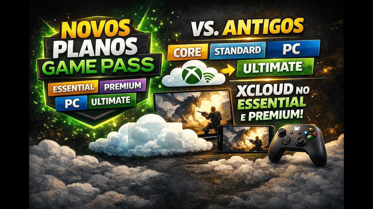 GAME PASS PARA INICIANTES: Tudo sobre os planos Essential, Premium, PC e Ultimate!