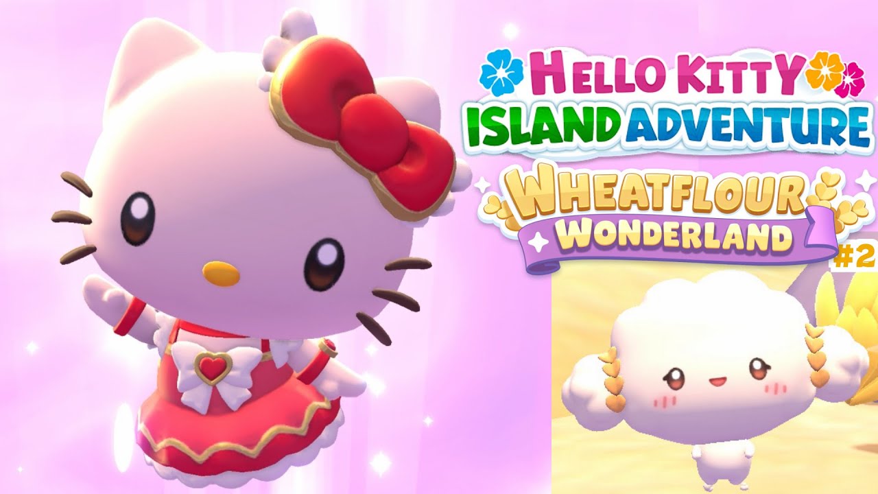 Transformation en Super Magical Kitty ❤️ Wheatflour Wonderland Hello Kitty Island Adventure 85