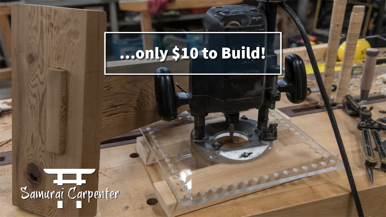 WOODWORKING JOINERY JIG! MORTISE AND TENON JOINTS IN MINUTES!!