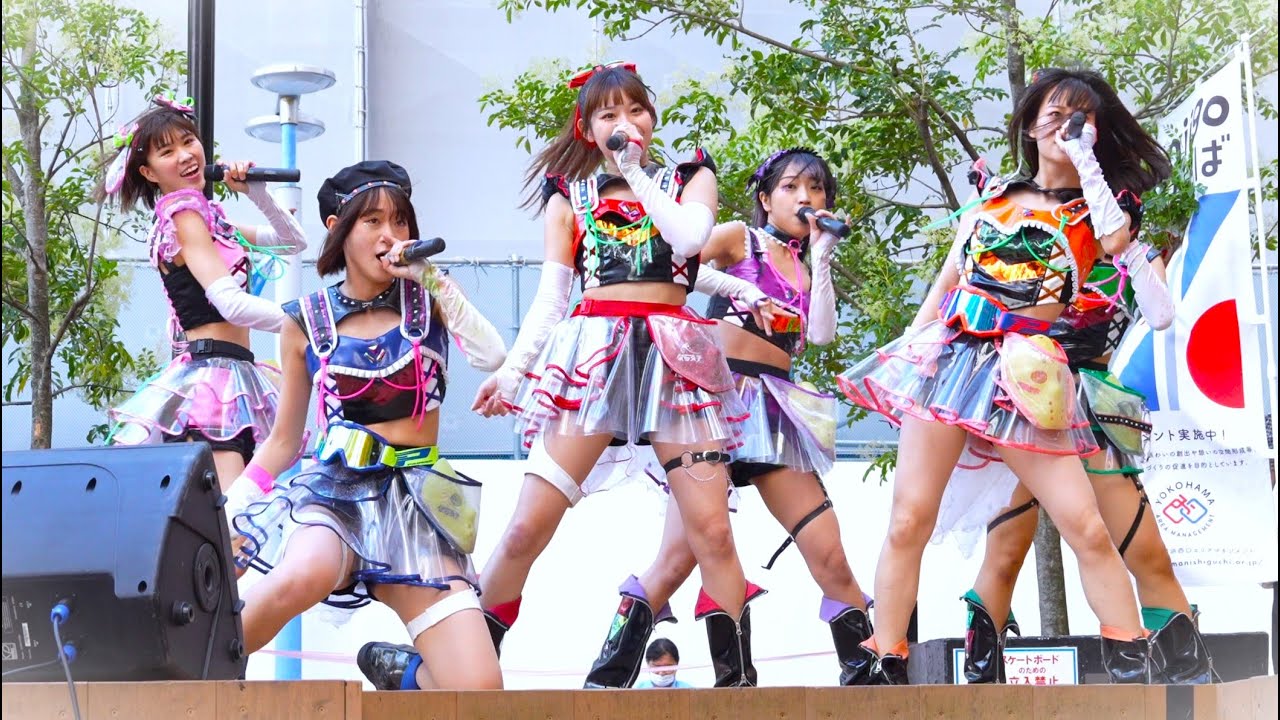 【4K/α7Ⅳ】仮面女子（Japanese idol group Kamen Joshi）「バブリー革命ライブ＠横浜 vol.7」 横浜ビブレ niigo広場 2023年6月17日（土）