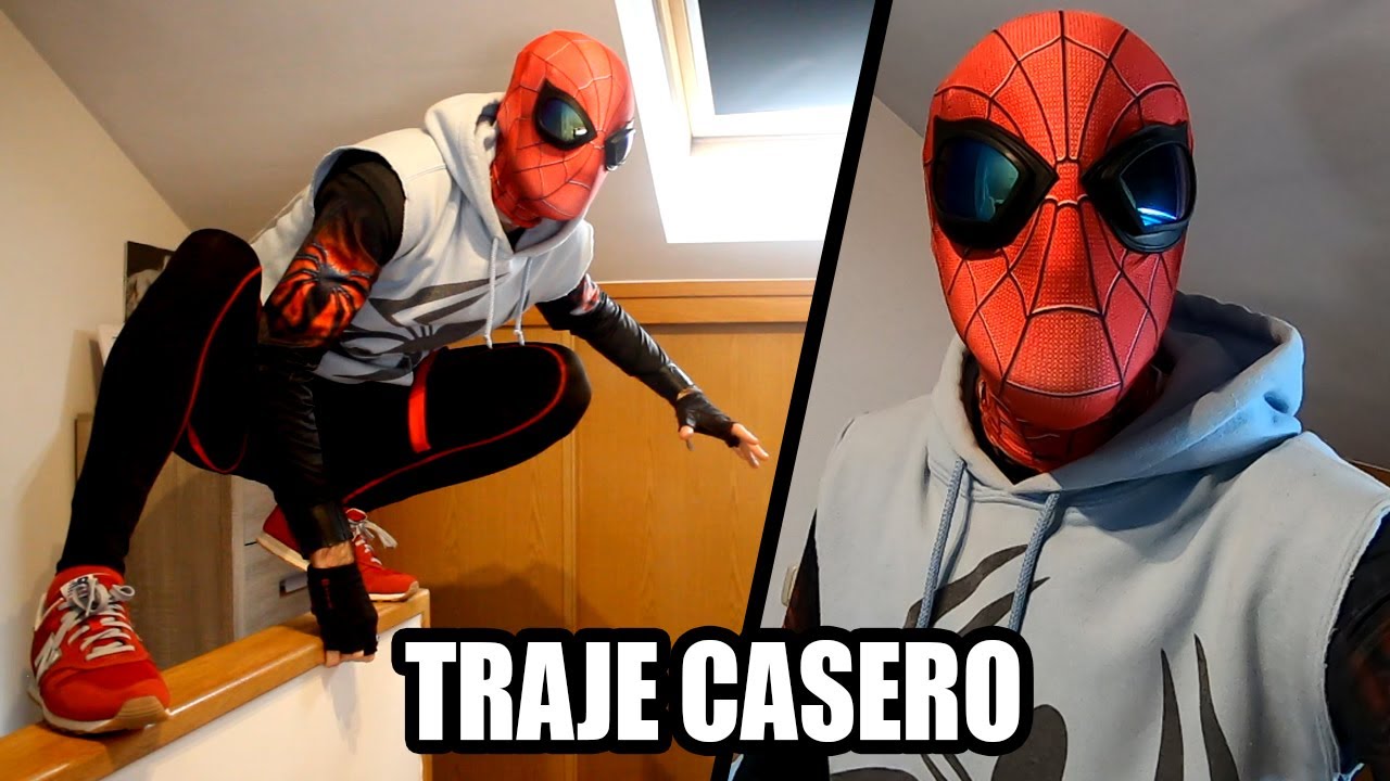 ¡MI TRAJE PERSONALIZADO CASERO DE SPIDER-MAN! | Prnze