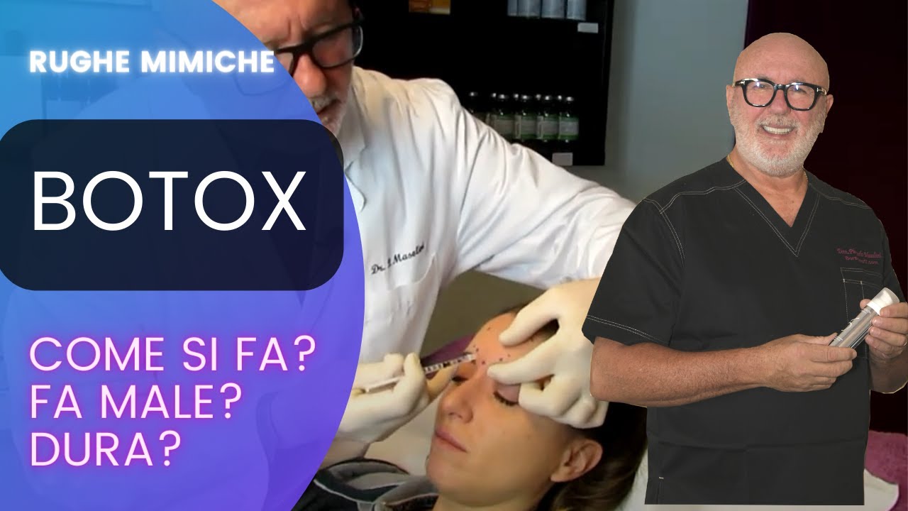 BOTOX: perchè e come si fa. Dott. Piercarlo Masolini, Alessandria