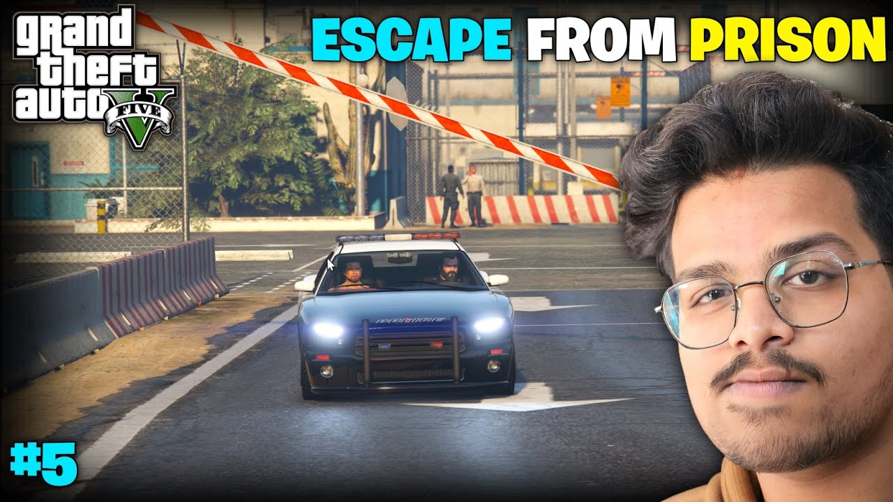 The Most INSANE Prison Escape in GTA V | GTA V #5 | GTA V GAMEPLAY | KS BEAST YT |