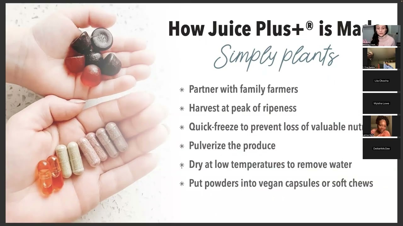 Tina's Juice Plus Zoom