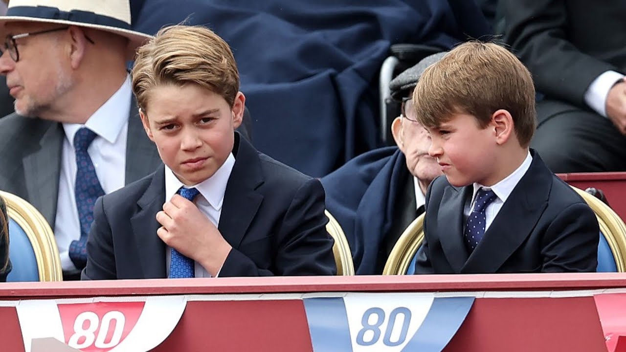 ‘He steals the show’: Prince Louis mocks Prince George during VE Day commemorations
