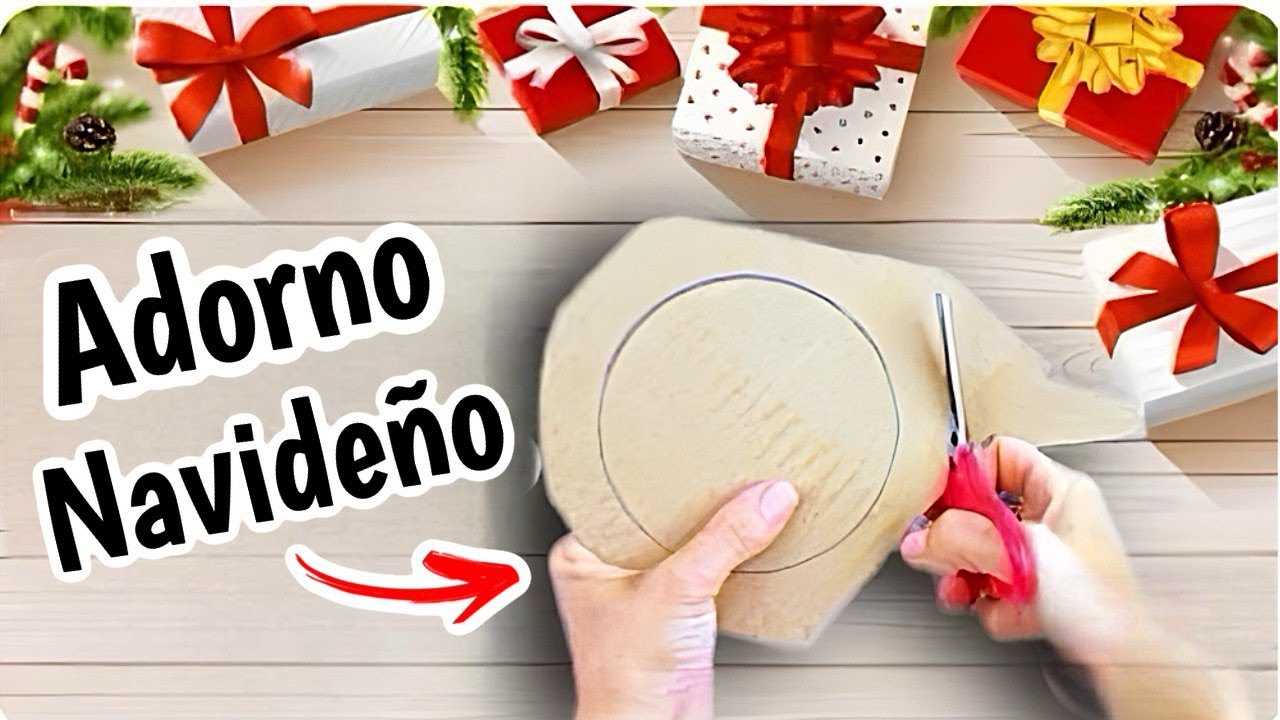 ADORNOS NAVIDE&Ntilde;OS F&Aacute;CILES CON CART&Oacute;N para la NAVIDAD 2025 🎄
