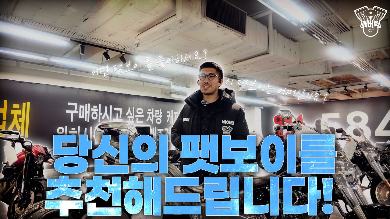 당신의 팻보이를 추천해드립니다!