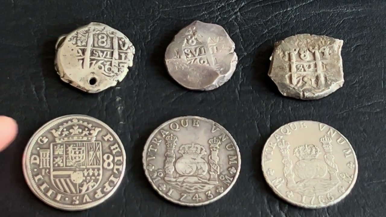 6 Monedas de 8 Reales 