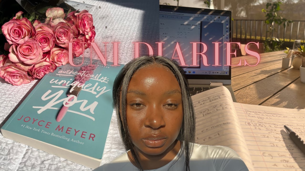 Uni diaries: study sessions + walks + time with God + new read🌸