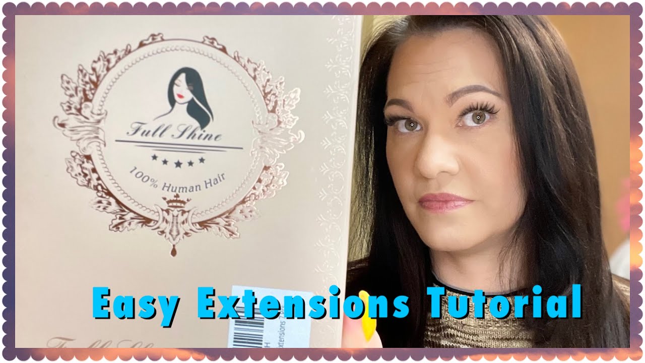 Full Shine Clip in Hair Extensions | Easy Beginners Tutorial