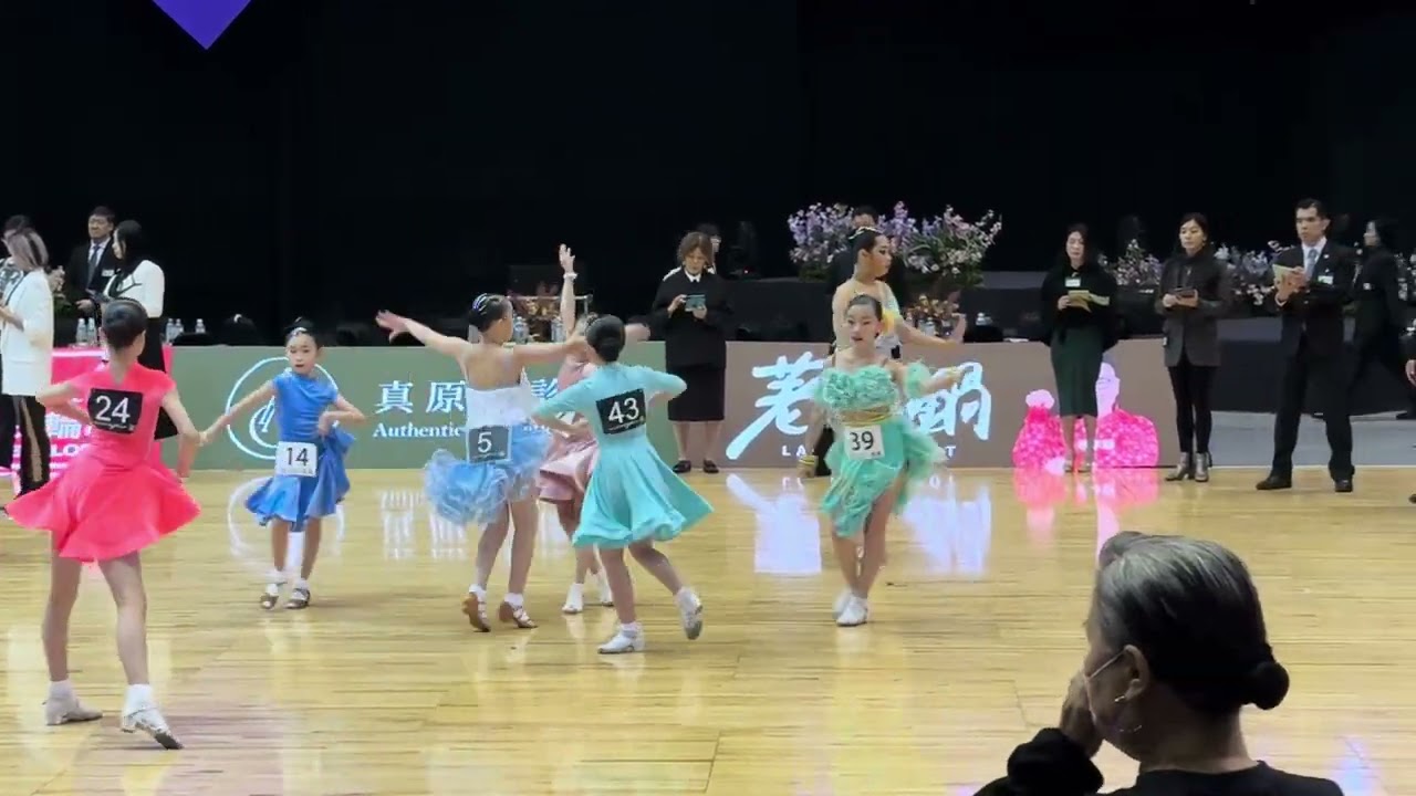 單C20260227台北亞巡賽#5 44B U12單人單項F組恰恰 第四名