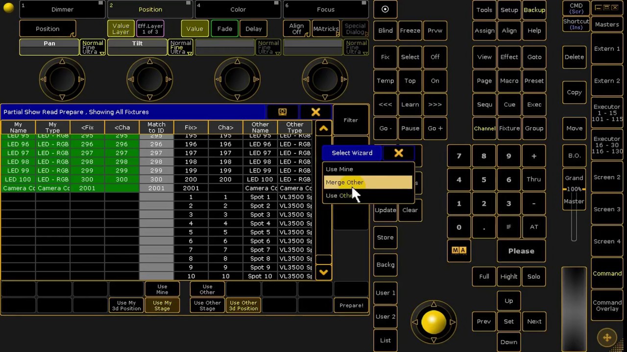 grandMA2 - Version 3.3 - PSR