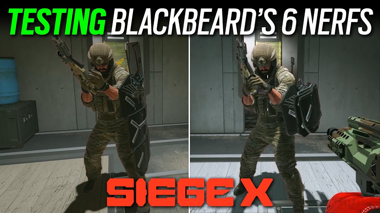 Testing Blackbeard's Six Nerfs - 6News - Rainbow Six Siege X