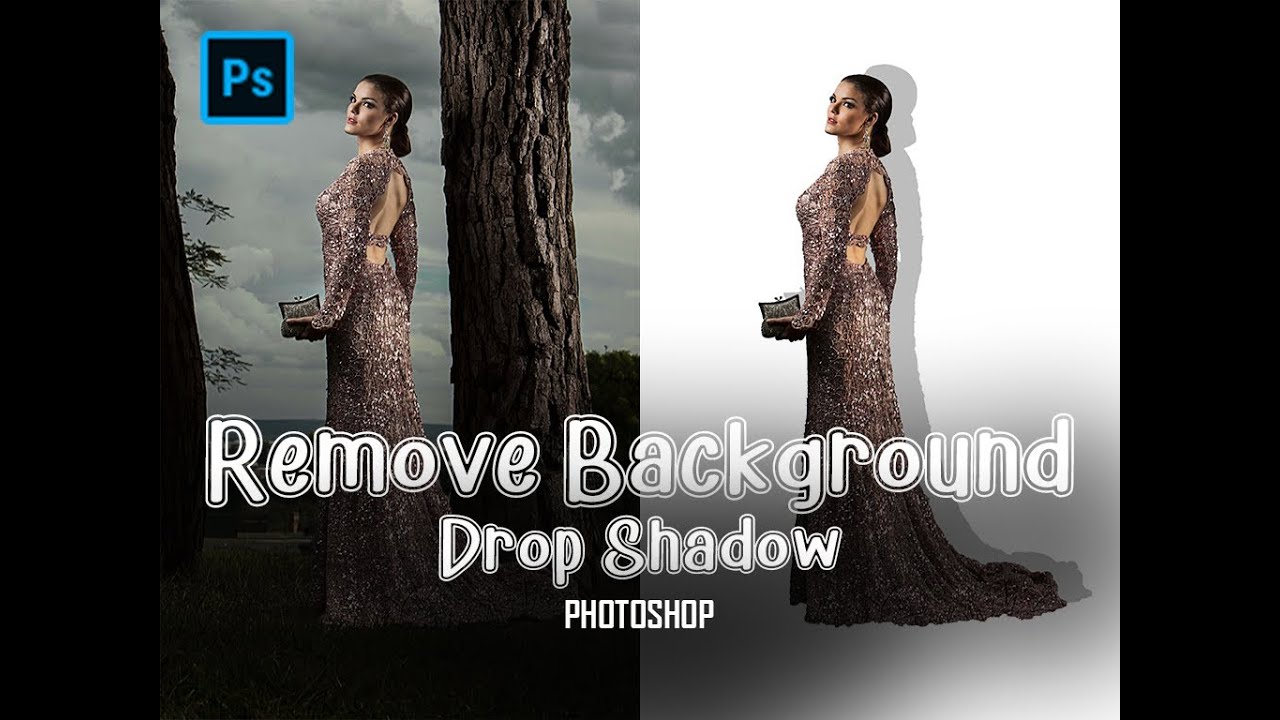 Background Remove | Photoshop | Drop Shadow