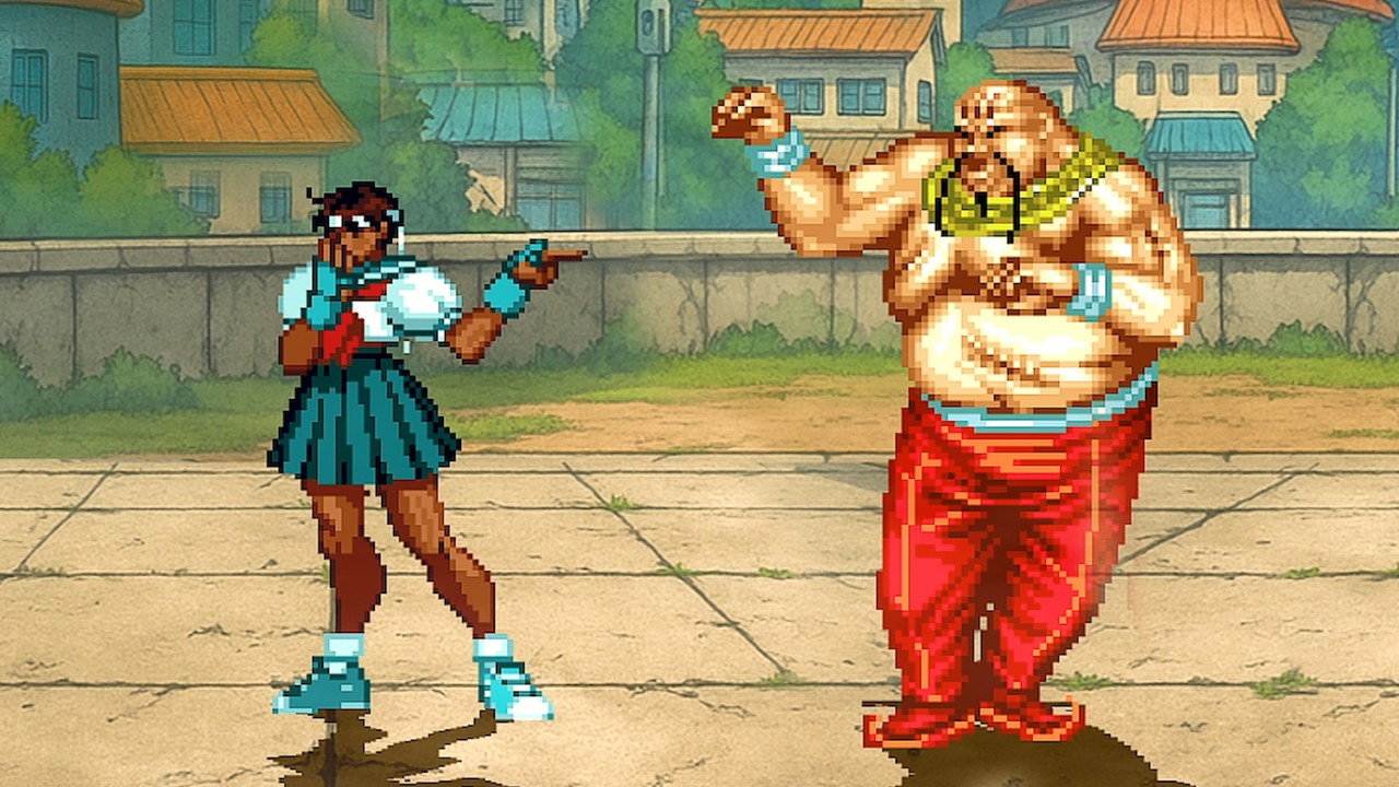 Dark Sakura Vs. Karnov - The Solar Spark