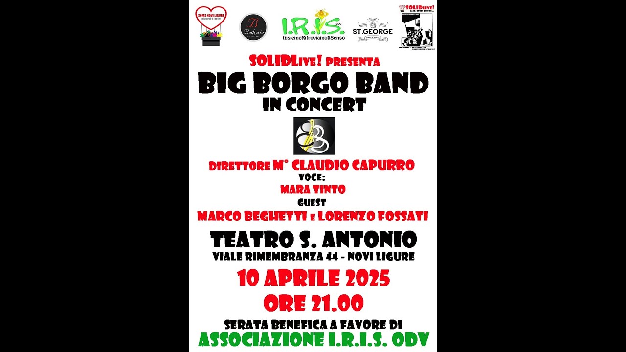 Big Borgo Band   Novi Ligure   10 Aprile 2025