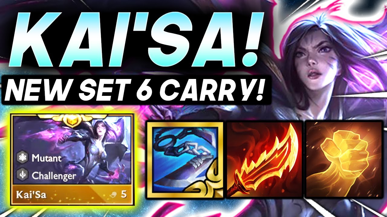 *NEW KAI'SA ⭐⭐ INSANE GAMEPLAY!* - TFT SET 6 Guide Teamfight Tactics BEST COMPS Champions