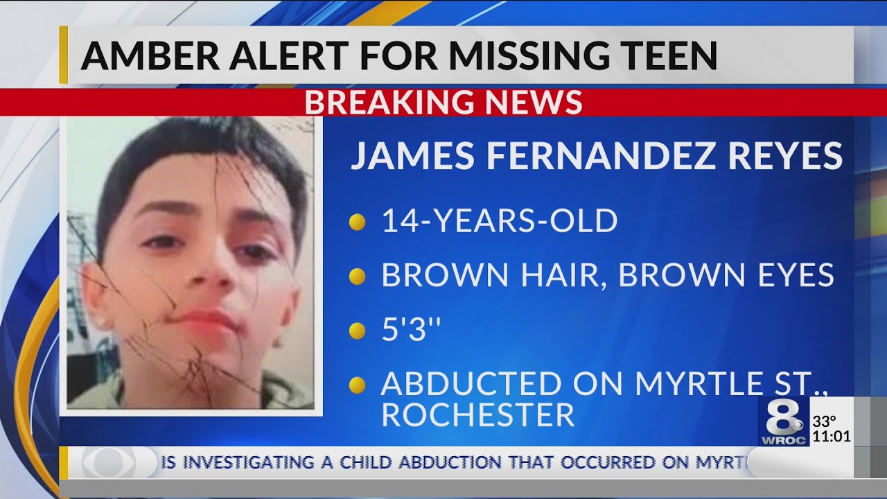 Amber Alert issued for teen abducted in Rochester