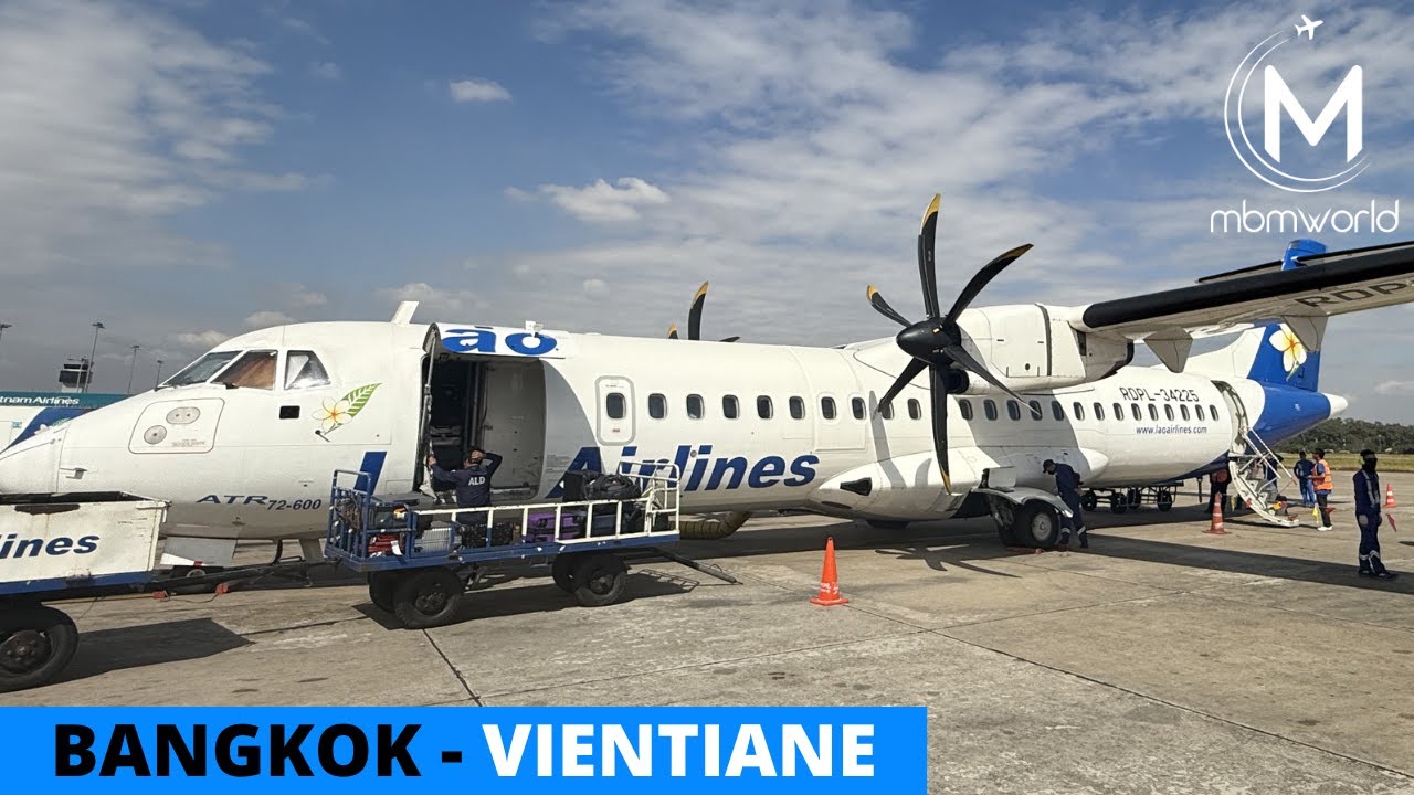 Опыт полета Lao Airlines: QV 442 Бангкок — Вьентьян