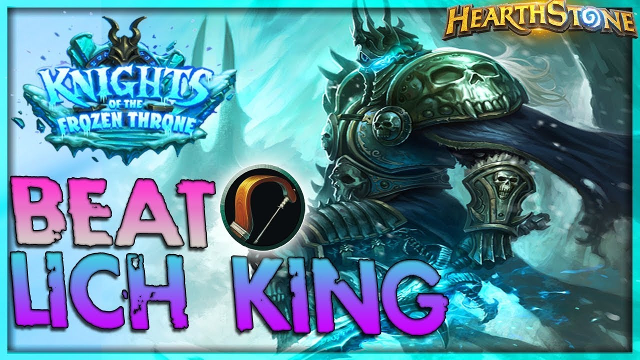 Как победить КОРОЛЯ-ЛИЧА [Охотник] — Одиночное приключение 🌟 HEARTHSTONE | Легенда Frozen Throne