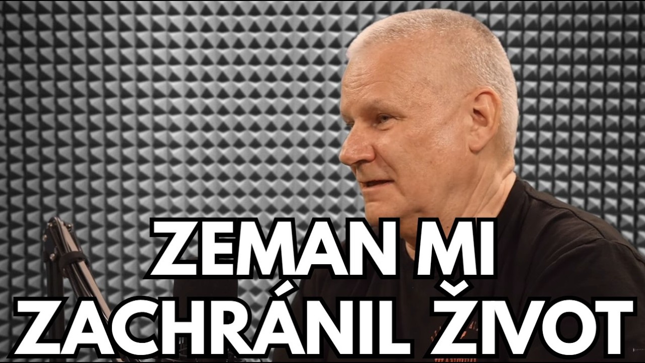 Kajínek: Zeman mi zachránil život, měl jsem rakovinu